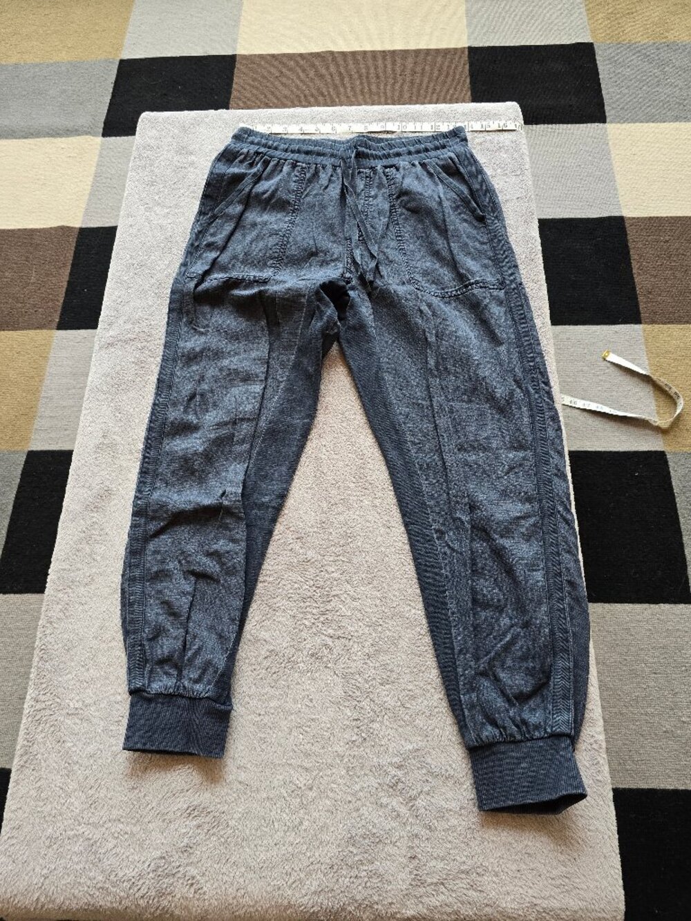 Splendid Collection charcoal grey Women's lyocell linen Blend  Jogger Pants - Picture 5 of 8